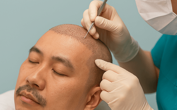 Follicular Unit Extraction (FUE)
