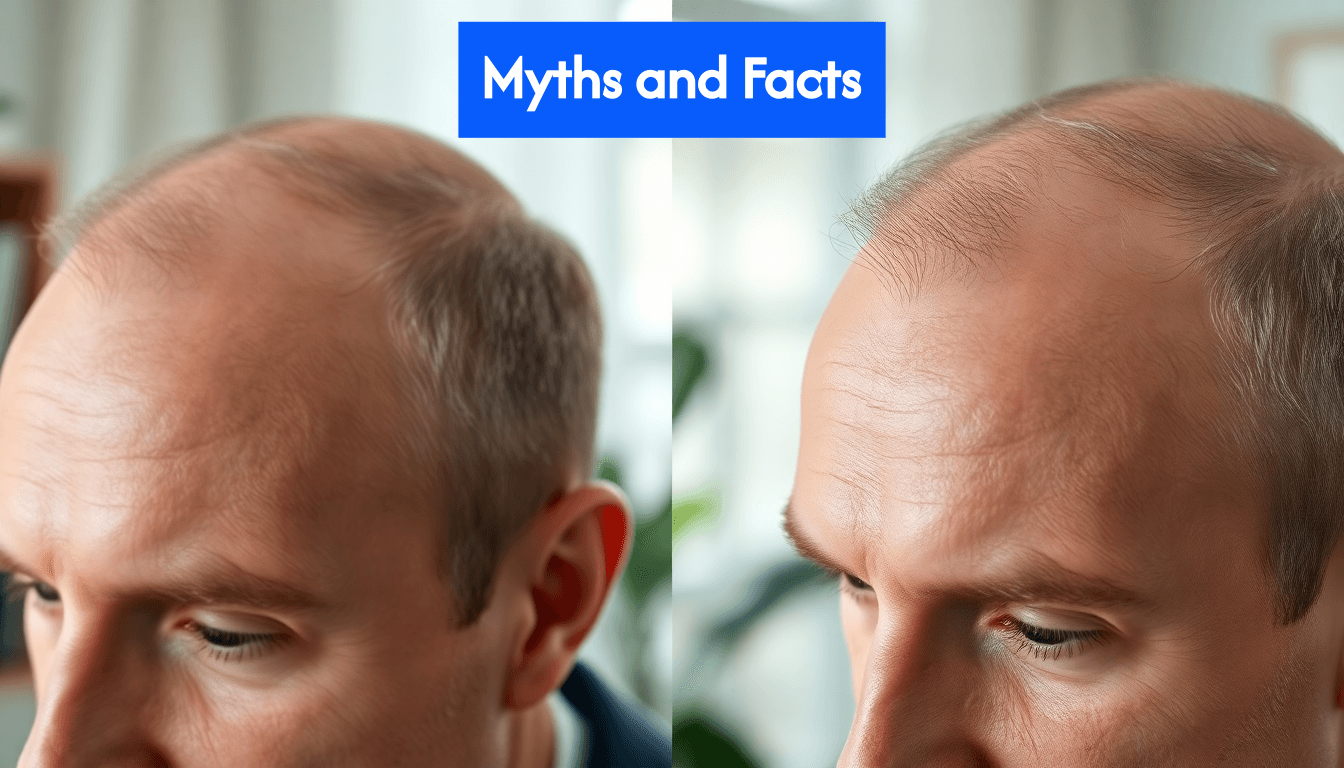 Comparison of juvenile and mature M-shaped hairlines