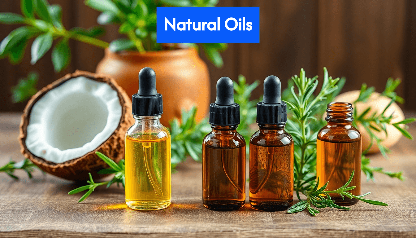 natural hair oils