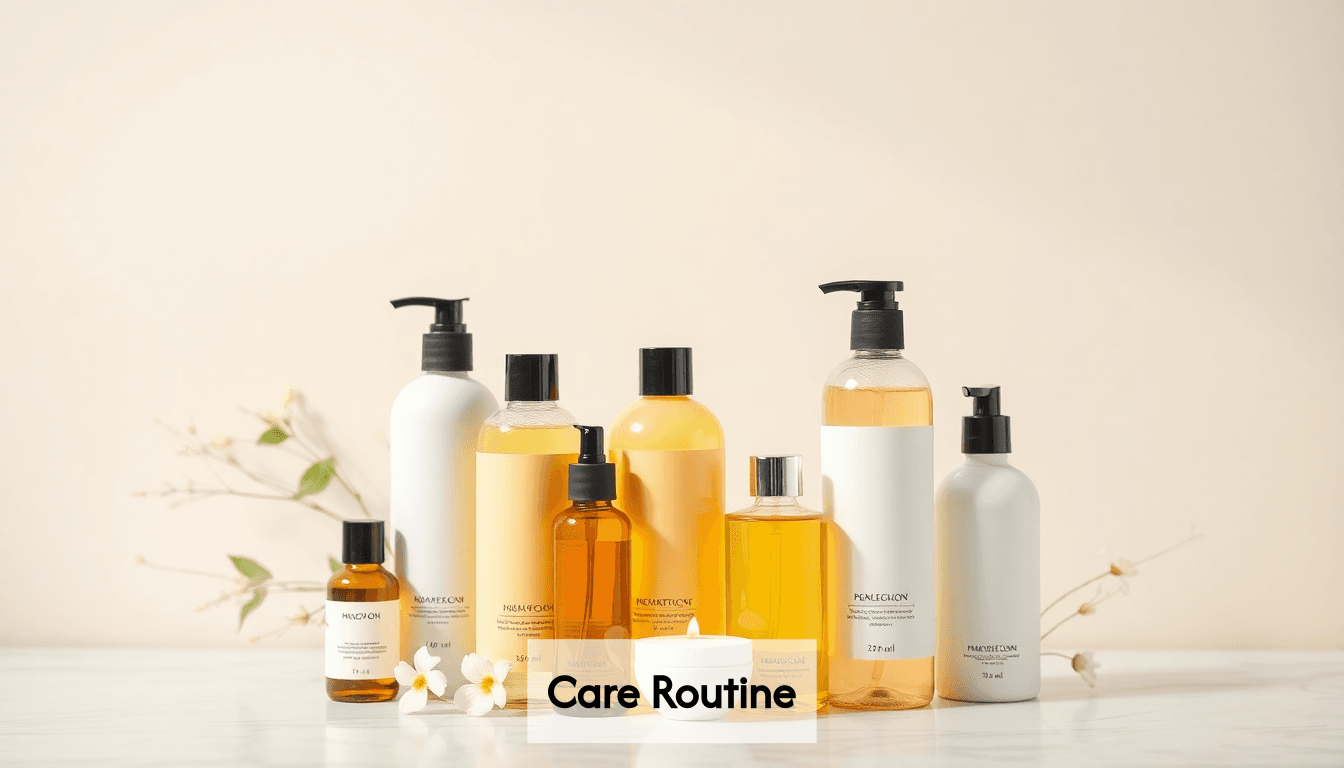 Hair care routine