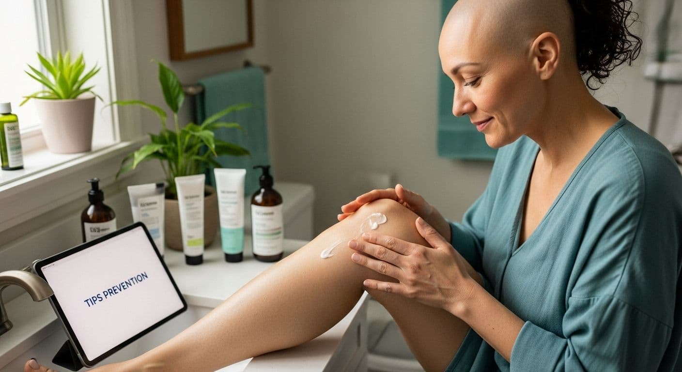 bald spot leg prevention