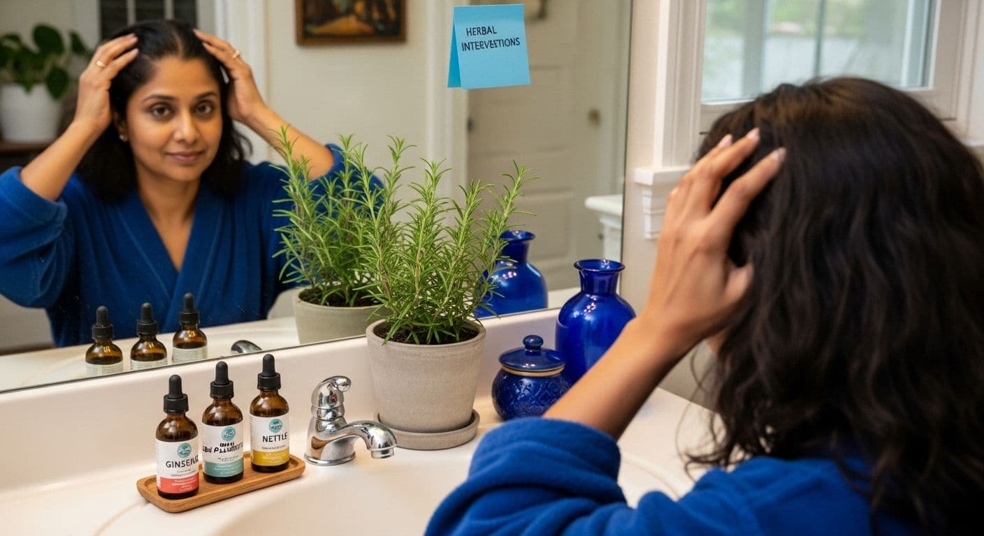herbal interventions hair