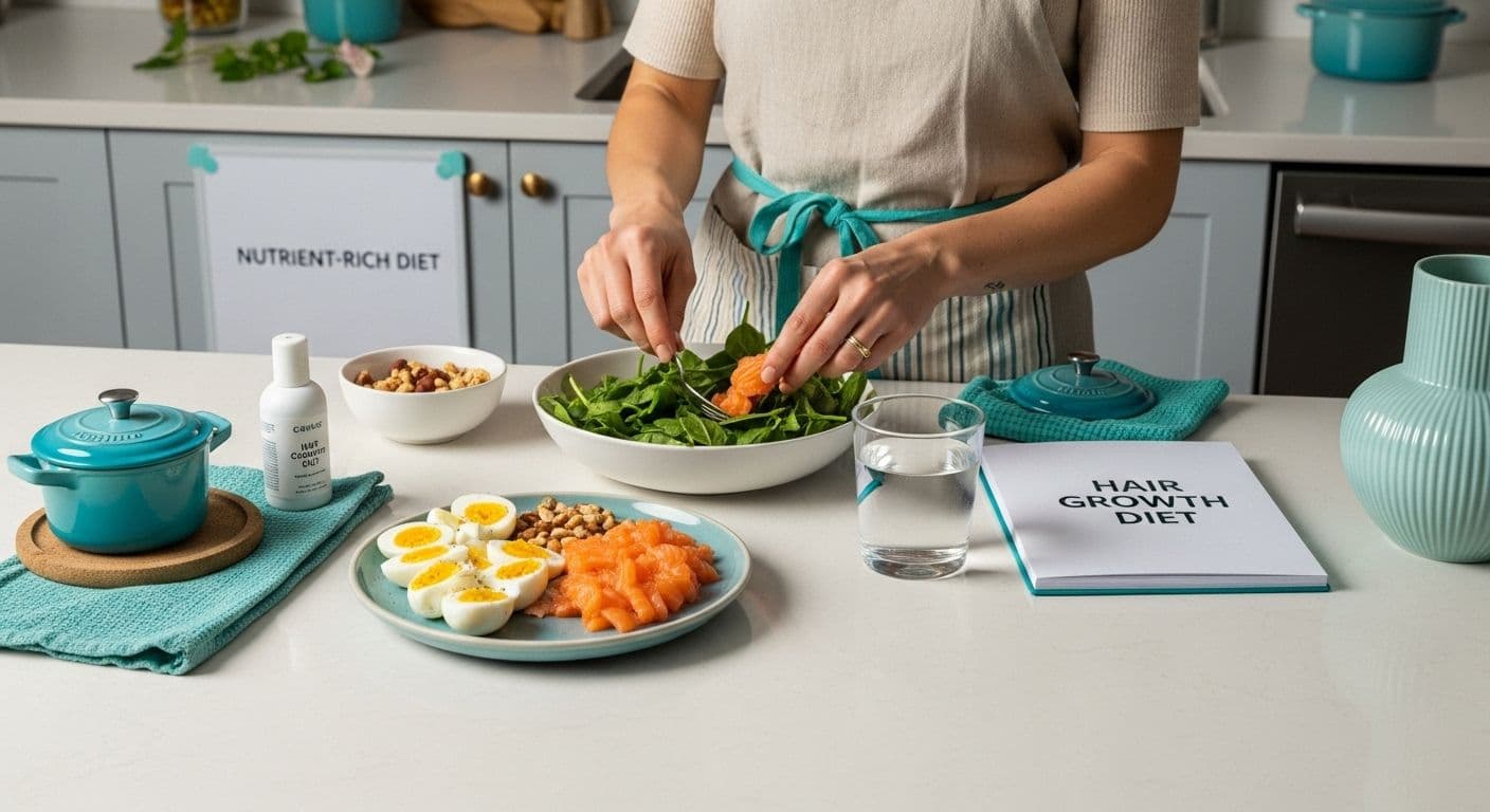 nutrient rich hair foods