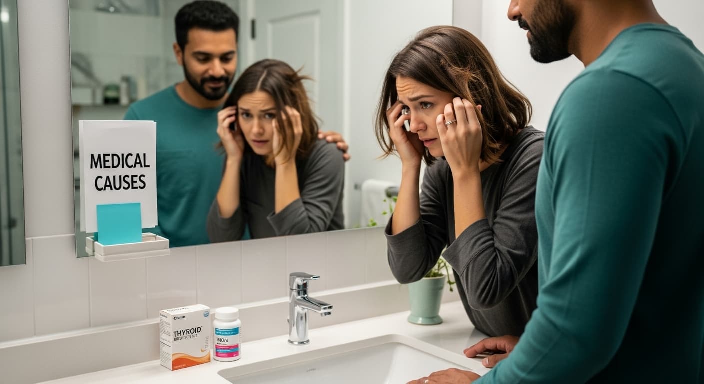 hair breakage medical causes