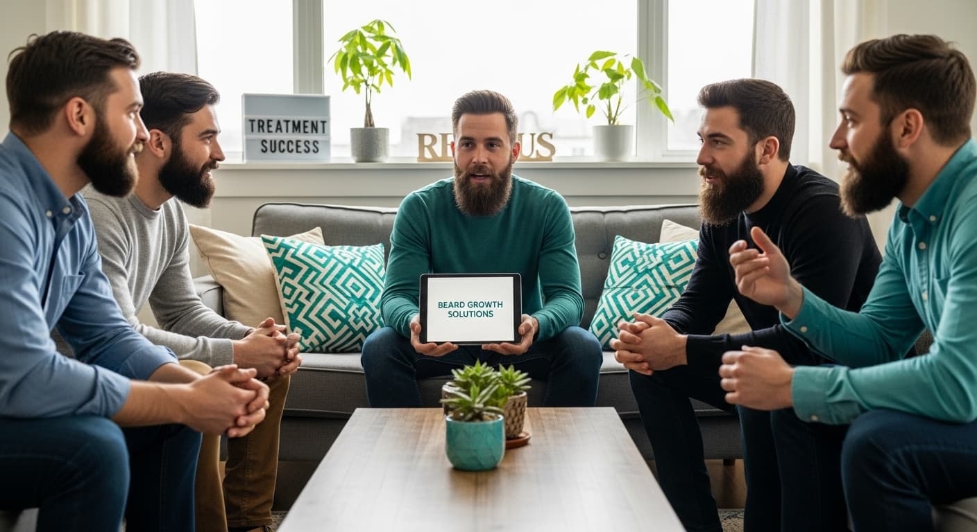 beard regrowth support