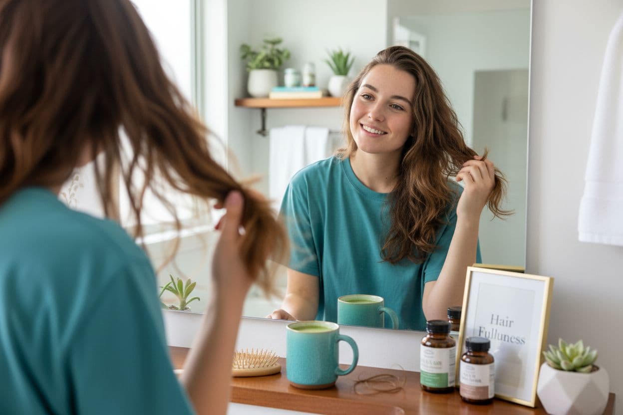 fuller hair daily routine