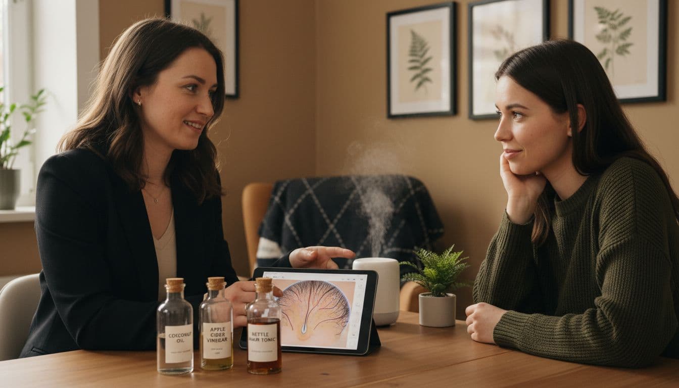 Hausmittel Haarausfall Beratung