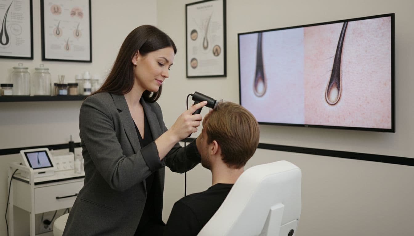 analyse clinique cheveux