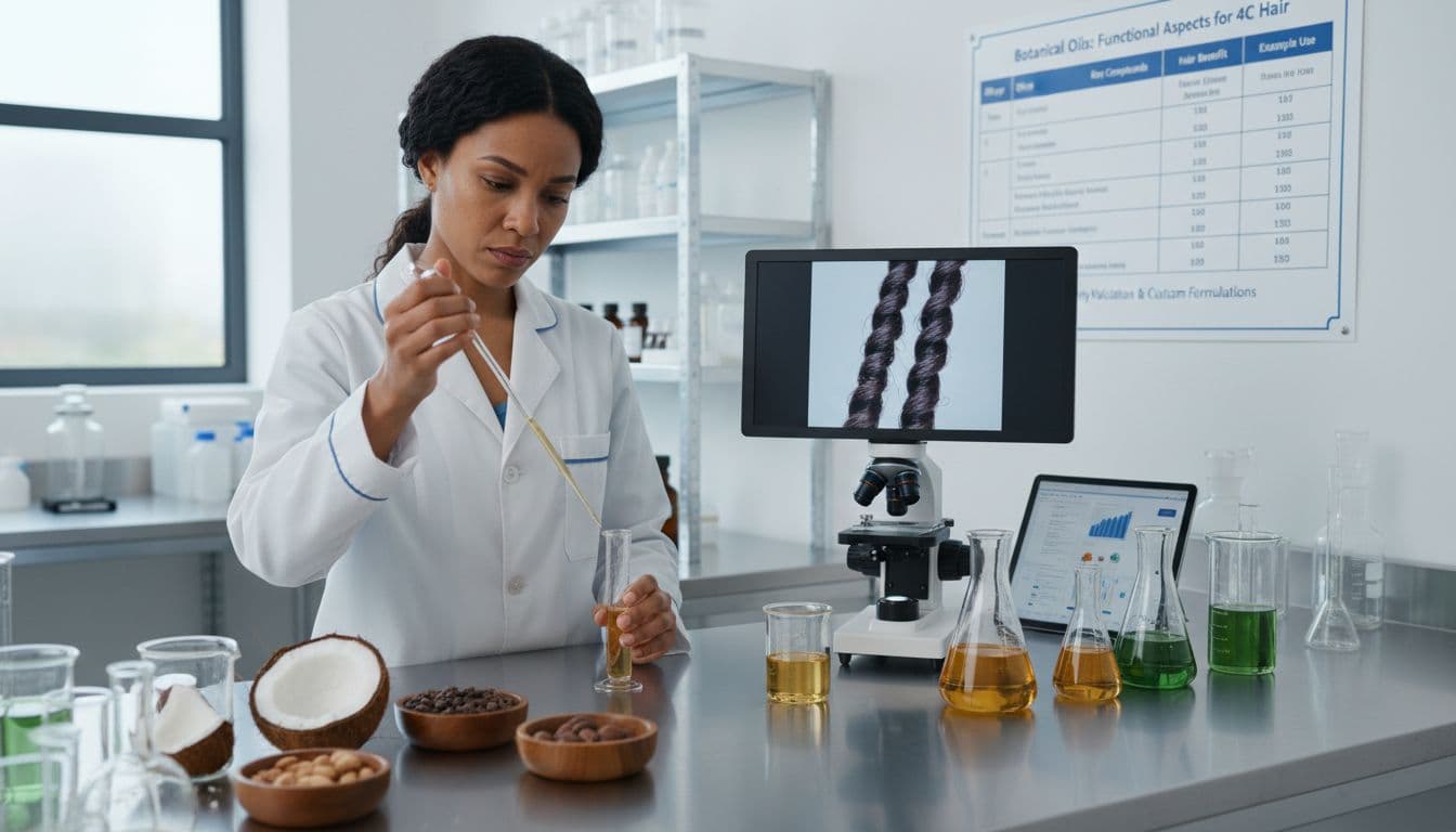 4C hair oil formulation