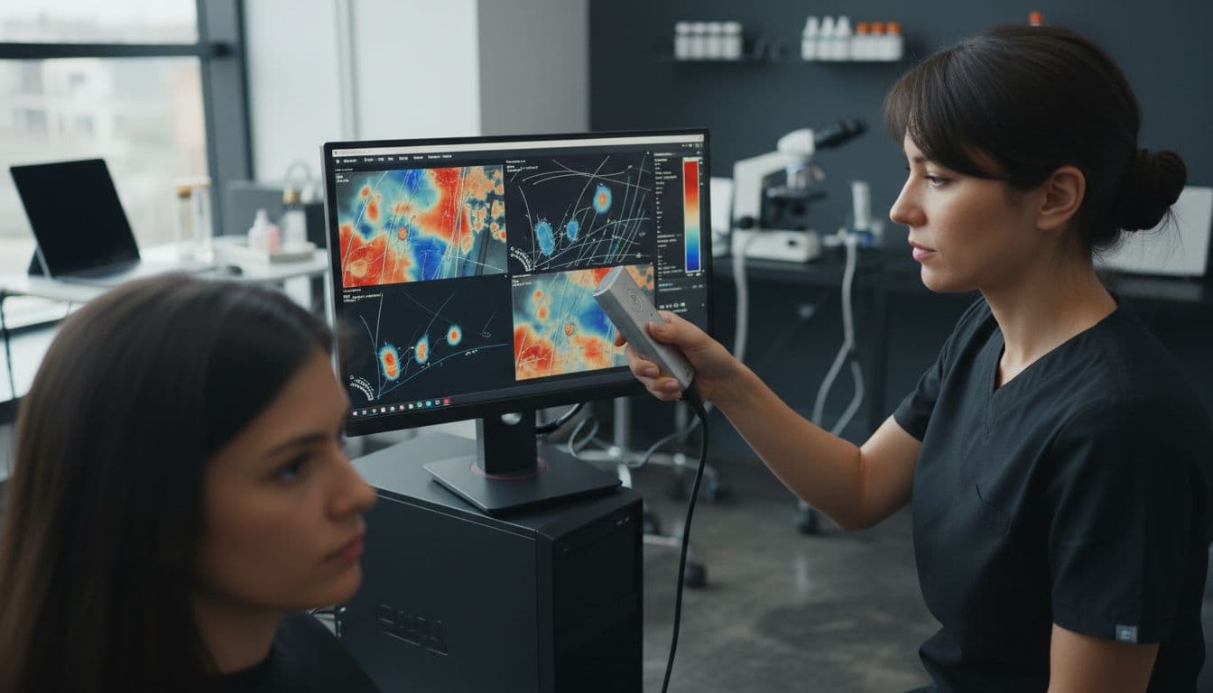 escaneo digital cabello