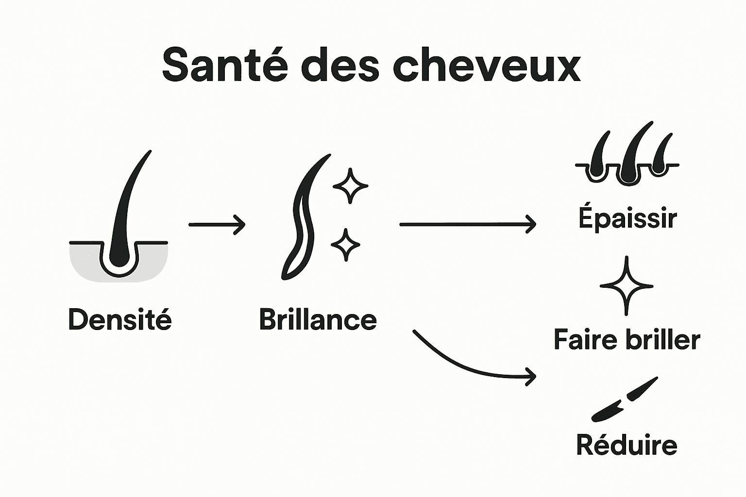 Infographie : comment comprendre et analyser les résultats de votre test capillaire