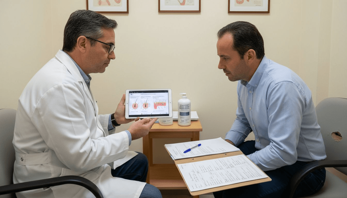 Asesoría médica para combatir la caída del cabello