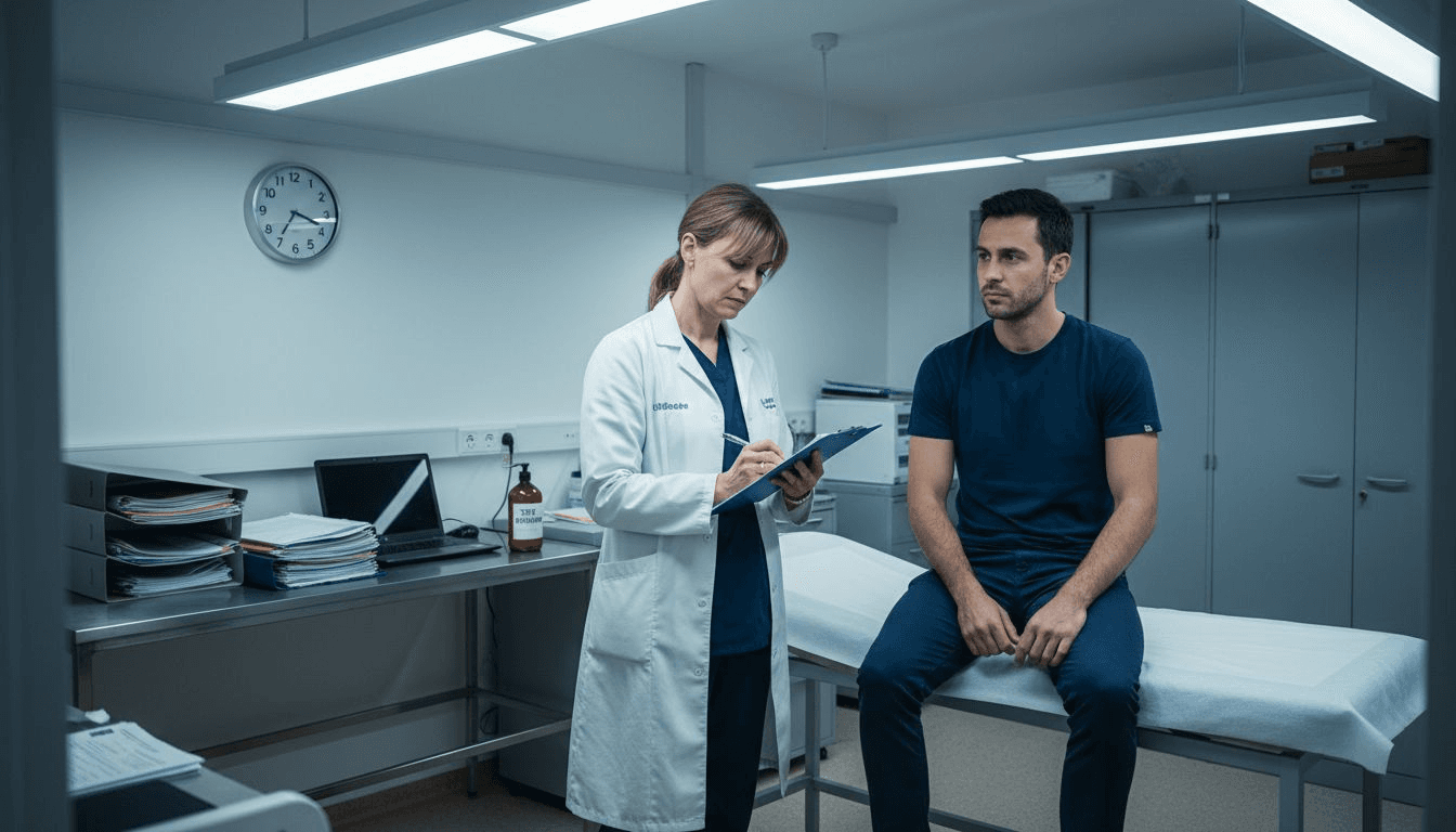 Clinician records safety test for shampoo