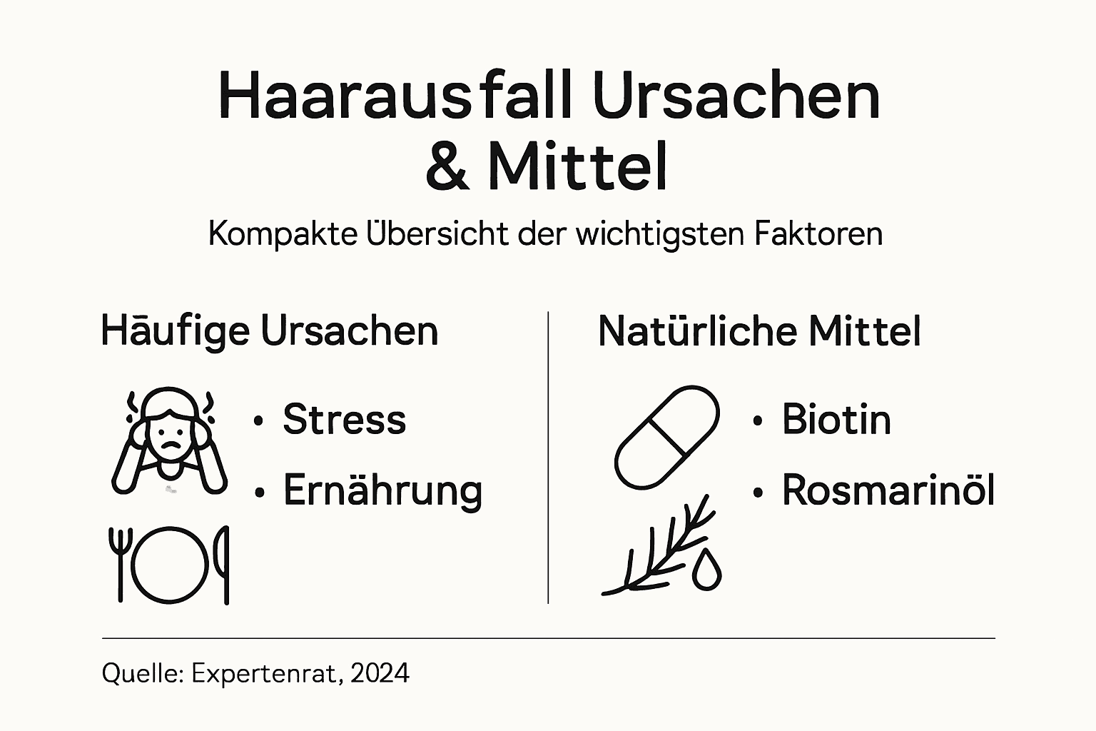 Übersicht: Warum fallen Haare aus und was kann man dagegen tun?