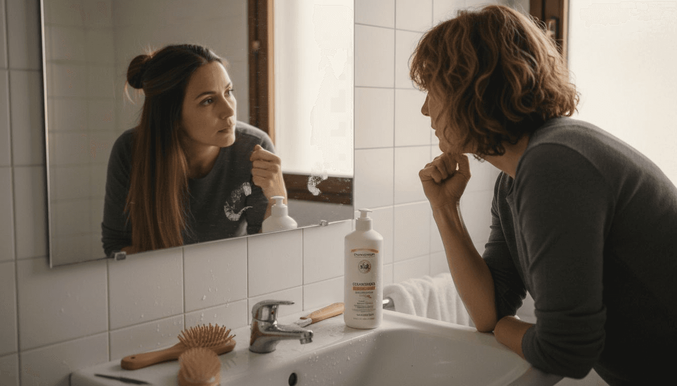 Mujeres comparando distintos tipos de pérdida de cabello