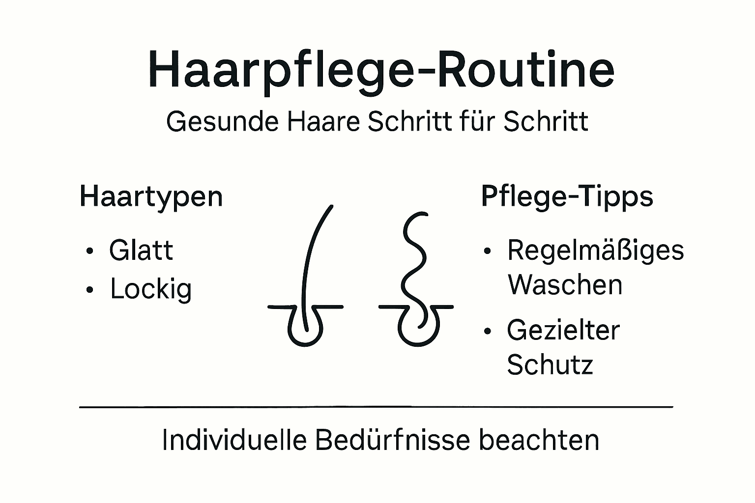 Übersicht: Die richtige Haarpflege – Routinen, Haartypen und praktische Tipps