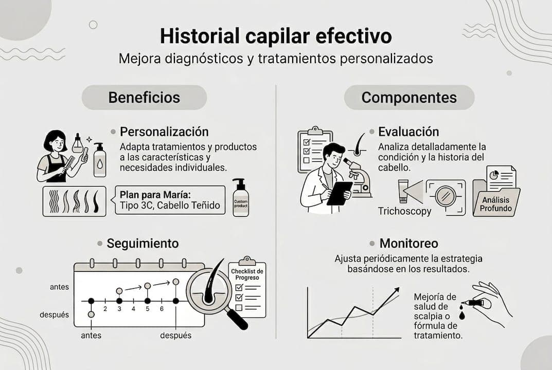 Infografía: todo sobre la estructura del cabello y sus principales beneficios