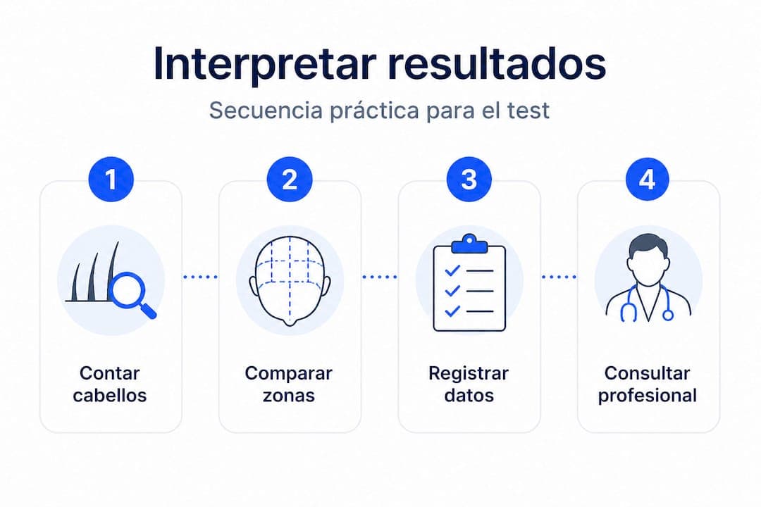 Guía visual para entender los resultados de tu análisis capilar
