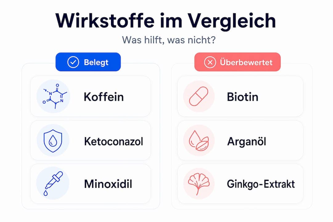 Infografik: Welche Shampoo-Inhaltsstoffe wirken wirklich – und welche sind bloß Hype?