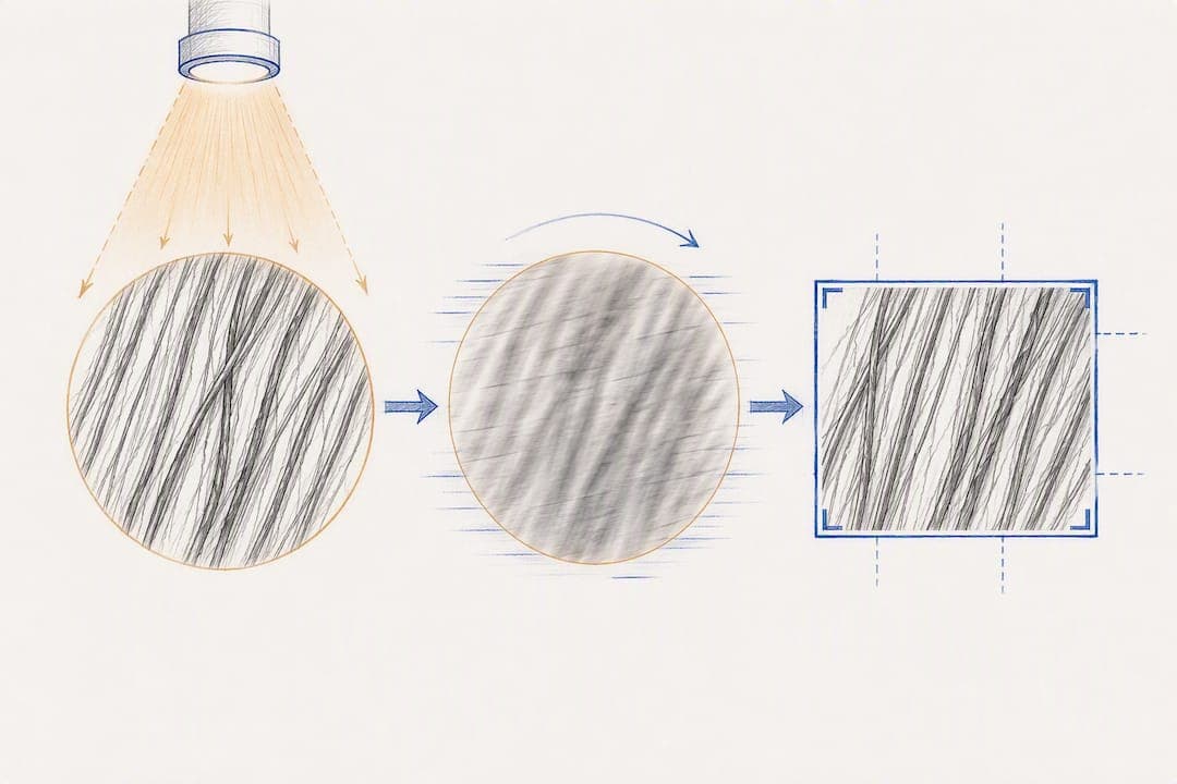 Illustration des critères de qualité de l’image capillaire