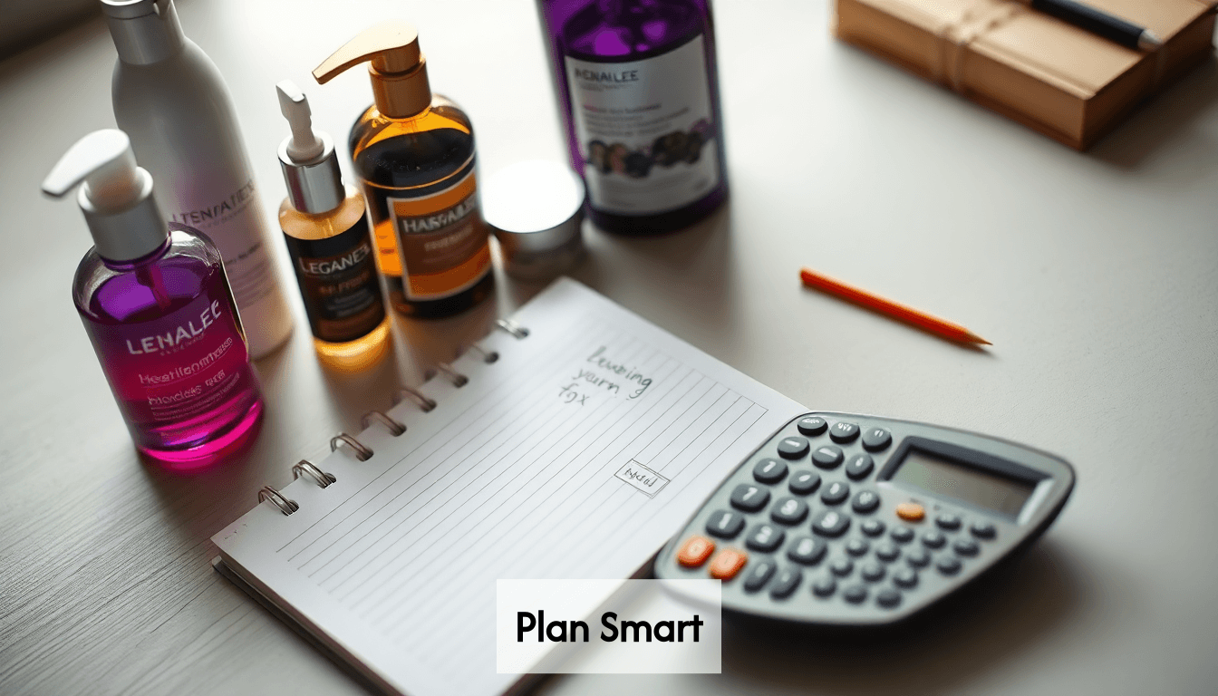 Budgeting for hair care
